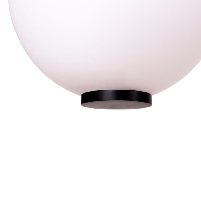 Lampă Suspendată Maxlight TAMA, 1 x 16W LED, 1280 LM, CRI 80+, 3000K, H: 170 cm, Ø: 16 cm, Culoare Negru