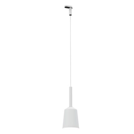 Lampă Suspendată Maxlight TULIPE, 1 x 35W E27, H maxă: 160 cm, Ø: 14,7 cm, Culoare Alb