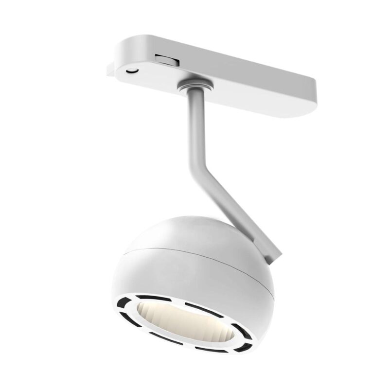 MAXLIGHT - Lampă pentru șină electrică Hoshi,albă_S0019_Aluminiu|Acrilic