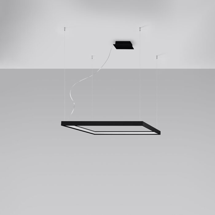Candelabru Thoro colectia Nelya LED 80 x 80 x 150 cm, negru_TH.151