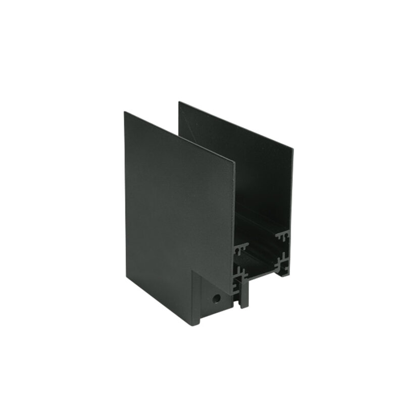 Conector mecanic 90 ° Perete la perete (afară) , negru