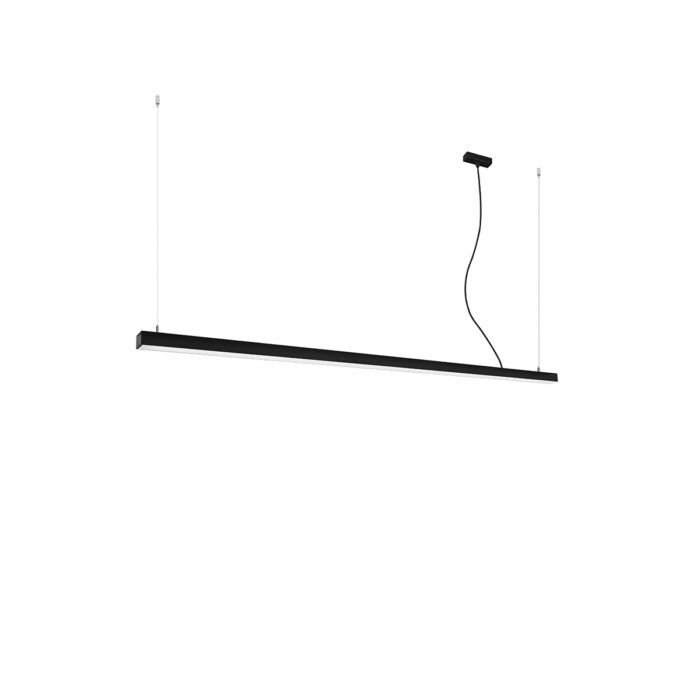 Pendul Thoro colectia Pinne LED 200 x 6 x 150 cm, negru_TH.229
