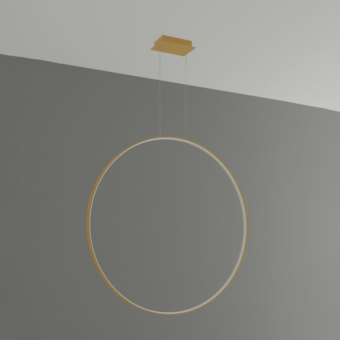 Pendul Thoro colectia Rio LED 110 x 16 x 150 cm, auriu_TH.179