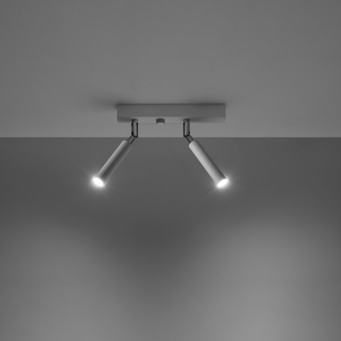 Plafonieră Sollux, colecția Eyetech, G9 2x12W LED, 25/3/20 cm, culoare :alb_SL.0903