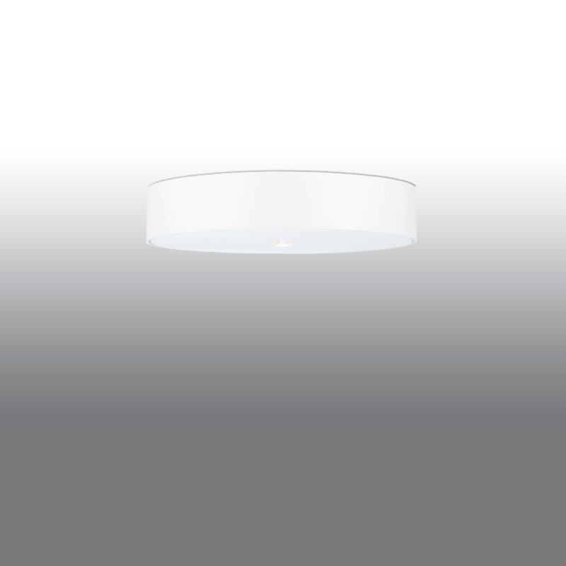 Plafonieră Sollux, colecția Skala, E27 5x60W,5x15W LED, 60/60/16 cm, culoare :alb_SL.0809