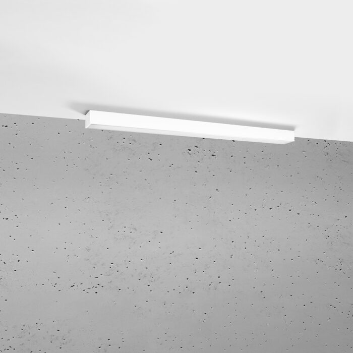 Plafonieră Thoro, colecția Pinne, LED 24W,3120lm,3000K, 90/6/6 cm, culoare :alb_TH.059