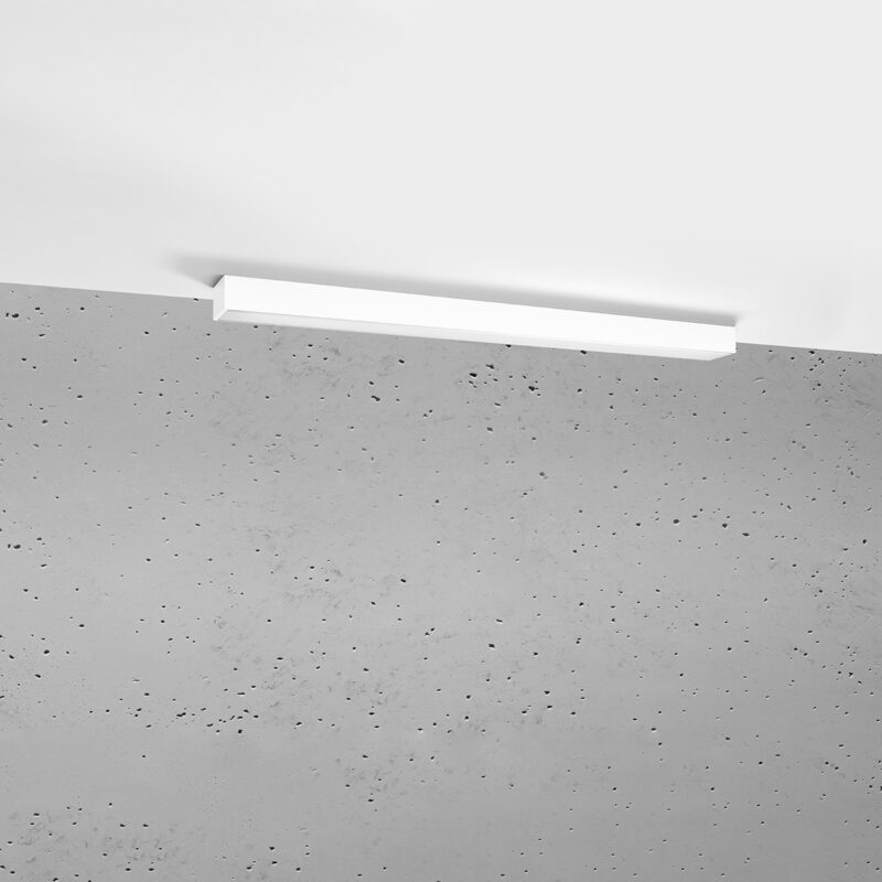 Plafonieră Thoro, colecția Pinne, LED 24W,3120lm,4000K, 90/6/6 cm, culoare :alb_TH.062