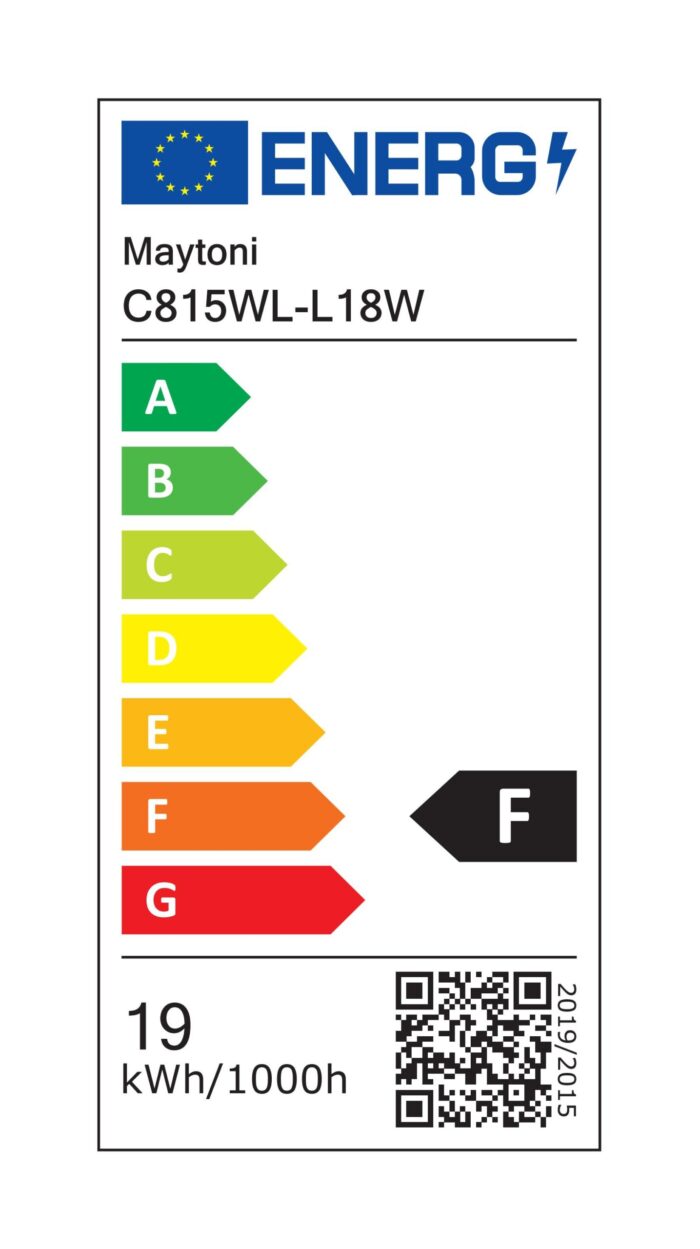 C815WL-L18W_Aplică de perete Maytoni Technical Everett, LED 19.4 W, 3043, 1666LM, 82CRI, Alb
