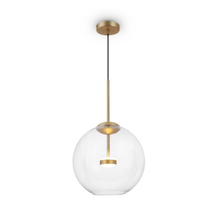 MOD056PL-L12G3K_Pendul Maytoni Cometa, LED 12 W, 4000K, 750LM, 80CRI, Auriu mat