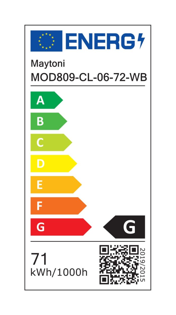 MOD809-CL-06-72-WB_Plafonieră Maytoni Aprilia, LED 71.3 W, 4200, 6900LM, 80CRI, Alb și Negru