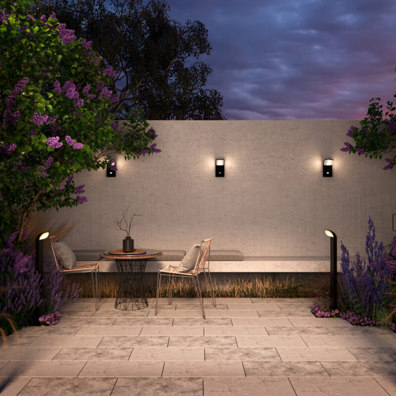 Stâlp exterior Maytoni Stock, 3000k, 80 CRI, IP 65, Grafit_O446FL-L7GF3K_Iluminat > Iluminat Exterior > Stâlpi de iluminat